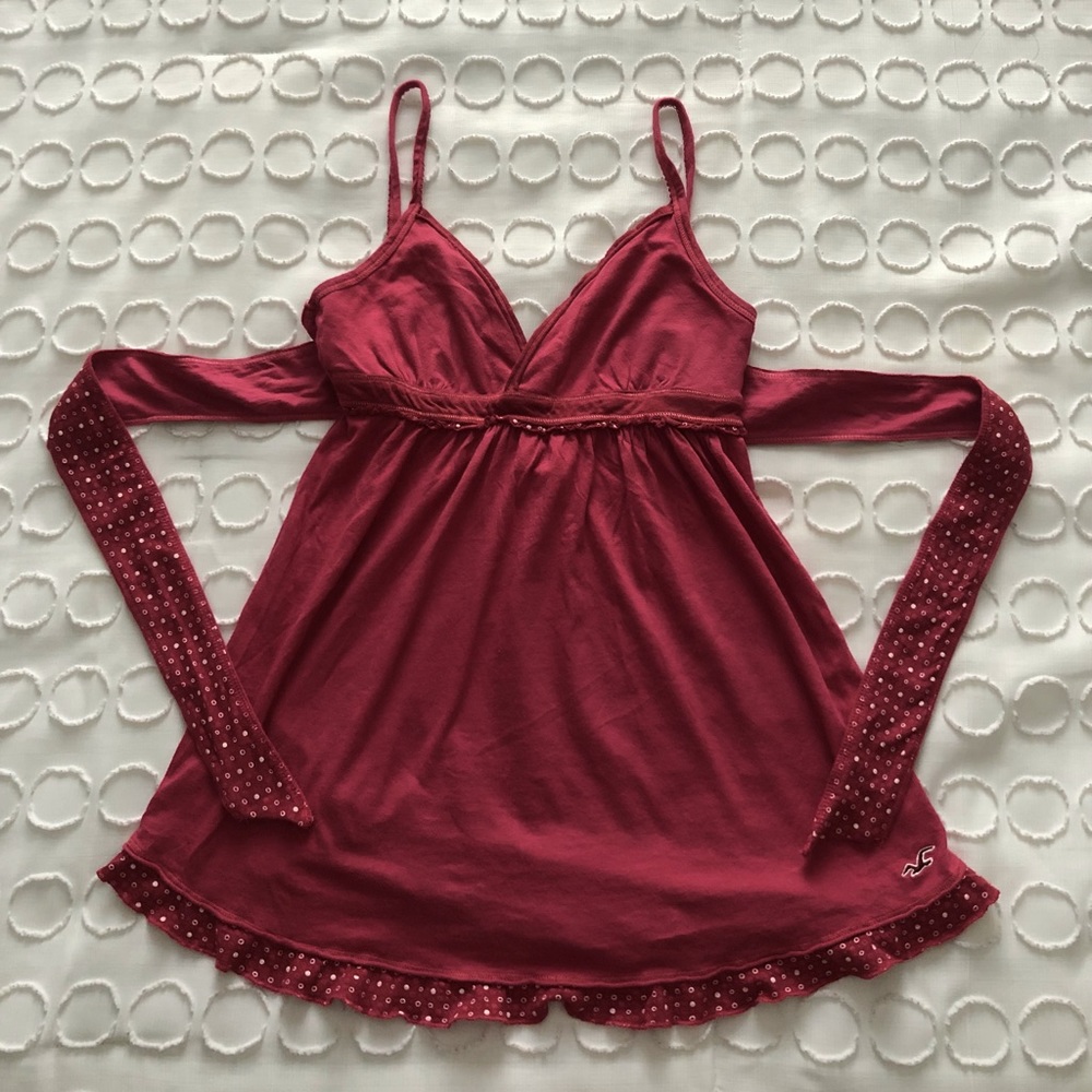 Hollister babydoll top